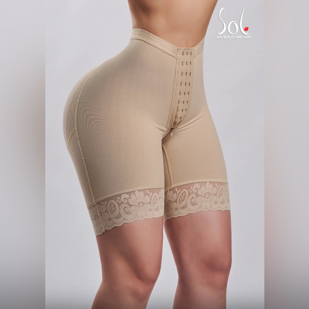 Sol Beige High-Waisted Shapewear